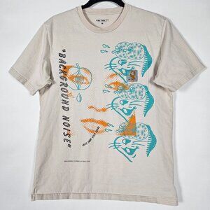 Carhartt x Brain Dead Collab Background Noise Mens Medium Short Sleeve T Shirt